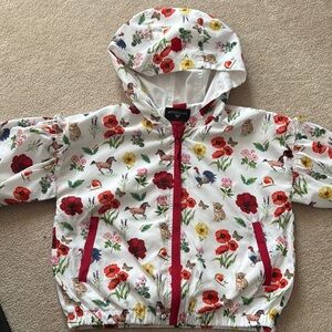 New condition. Monnalisa girls windbreaker.